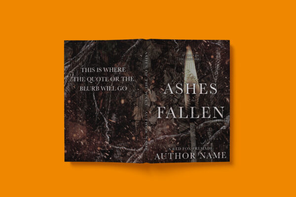 Premade Book Cover: Ashes of the Fallen