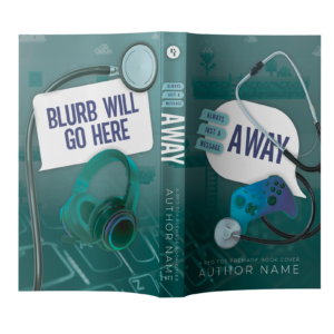 Premade Book Cover: Always Just a Message Away